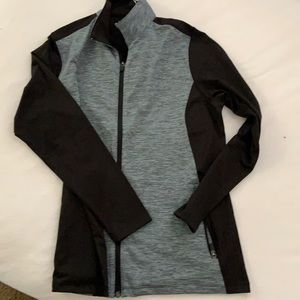 Gray and black Bermuda sands jacket